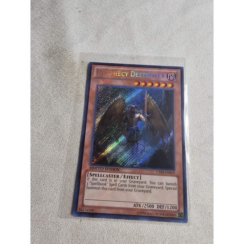 Prophecy Destroyer CT09-EN019 Secret Rare Limited Edition Near Mint HOLO BLEED